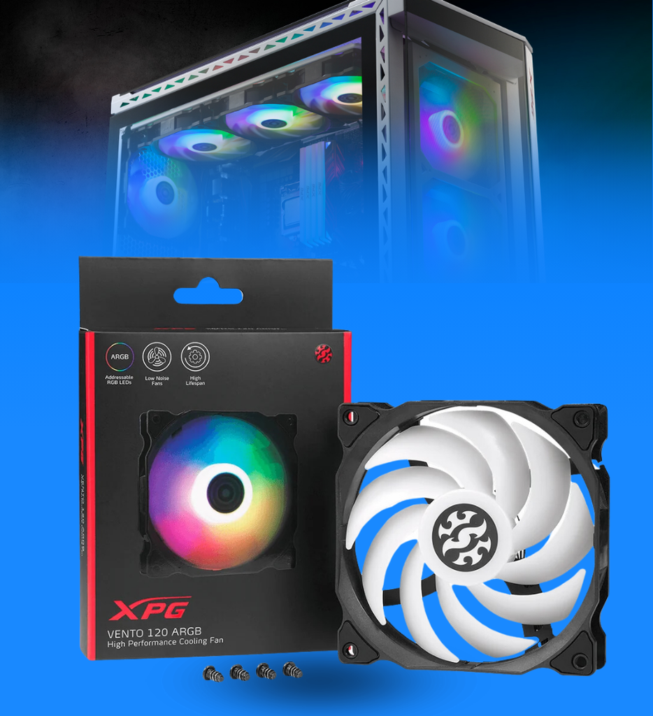 Ventilador XPG Vento 120 ARGB 120x120x25mm