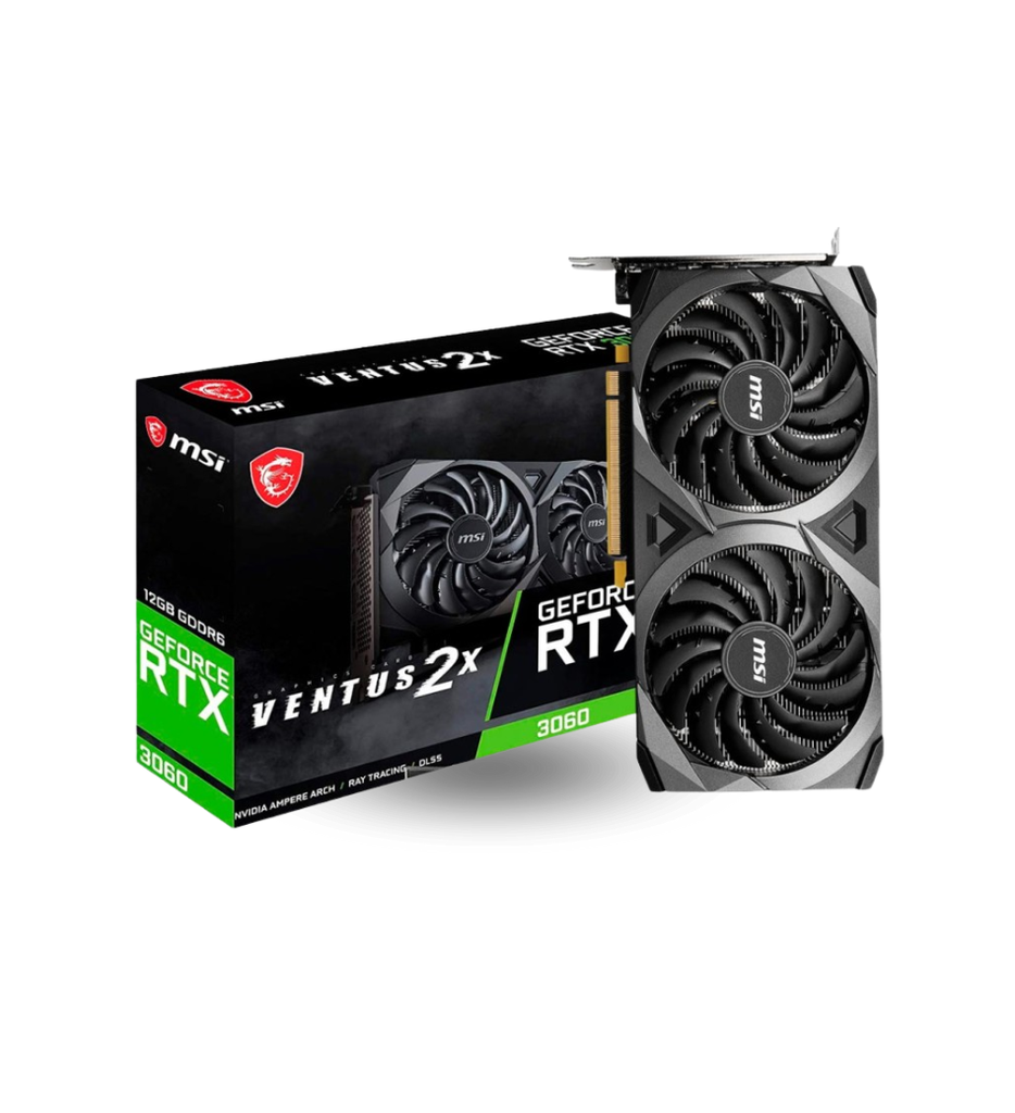 Tarjeta de Video MSI Ventus 2X Geforce RTX 3060 Fan Dual 12GB GDDR6 192-Bit 912-V397-658