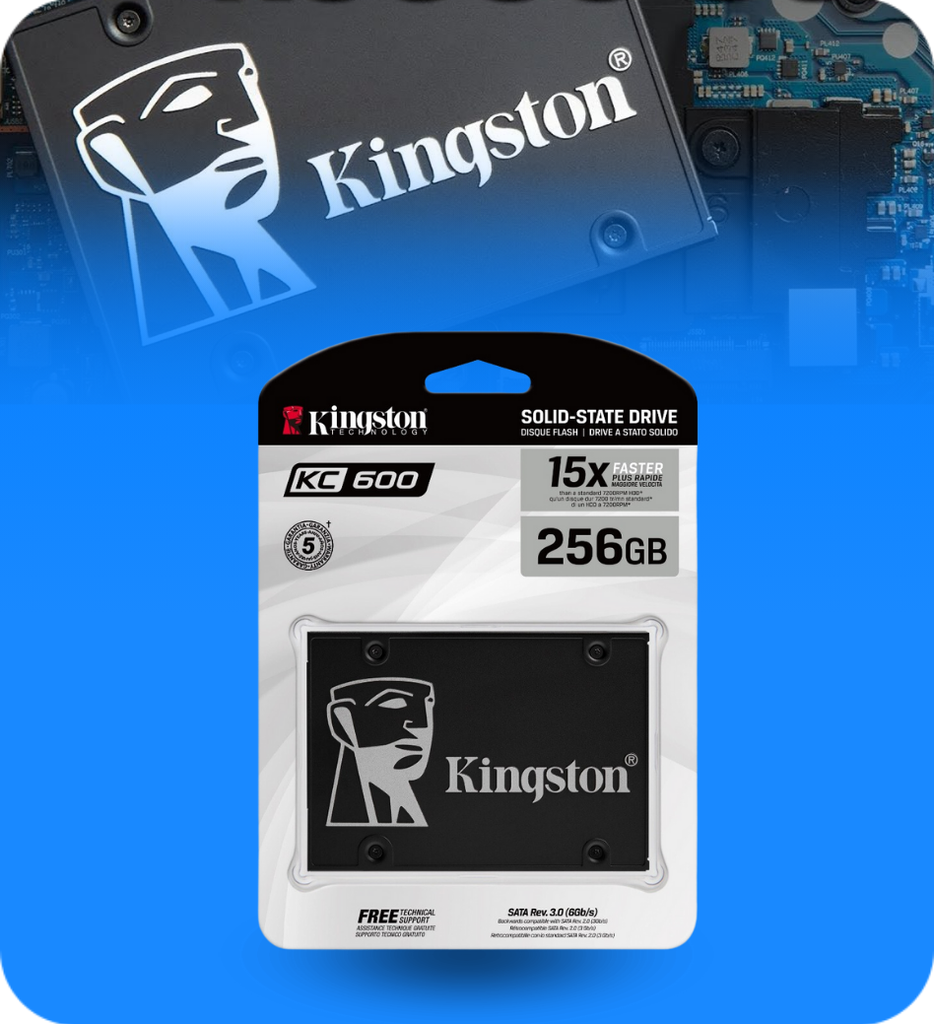 Disco Solido Interno Kingston SKC600/256G KC600 256GB Sata