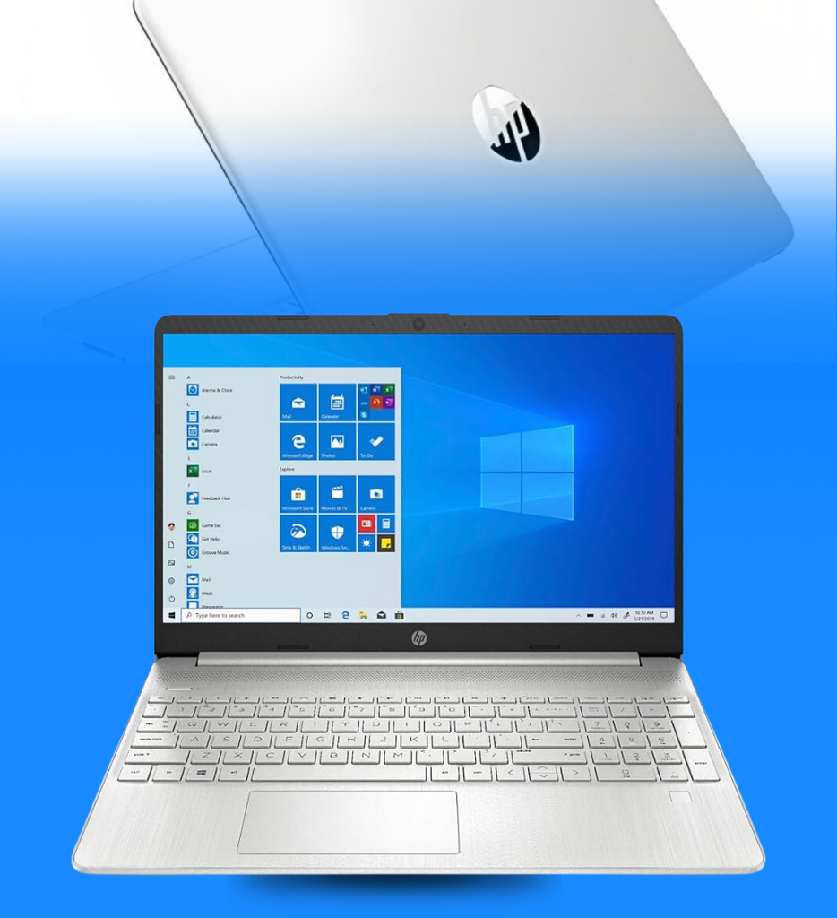 Laptop HP 15-DY5007 Core i5-1235U 512GB SSD 8GB RAM 15.6" 1920x1080 WIN11 Color Plateado Seminueva