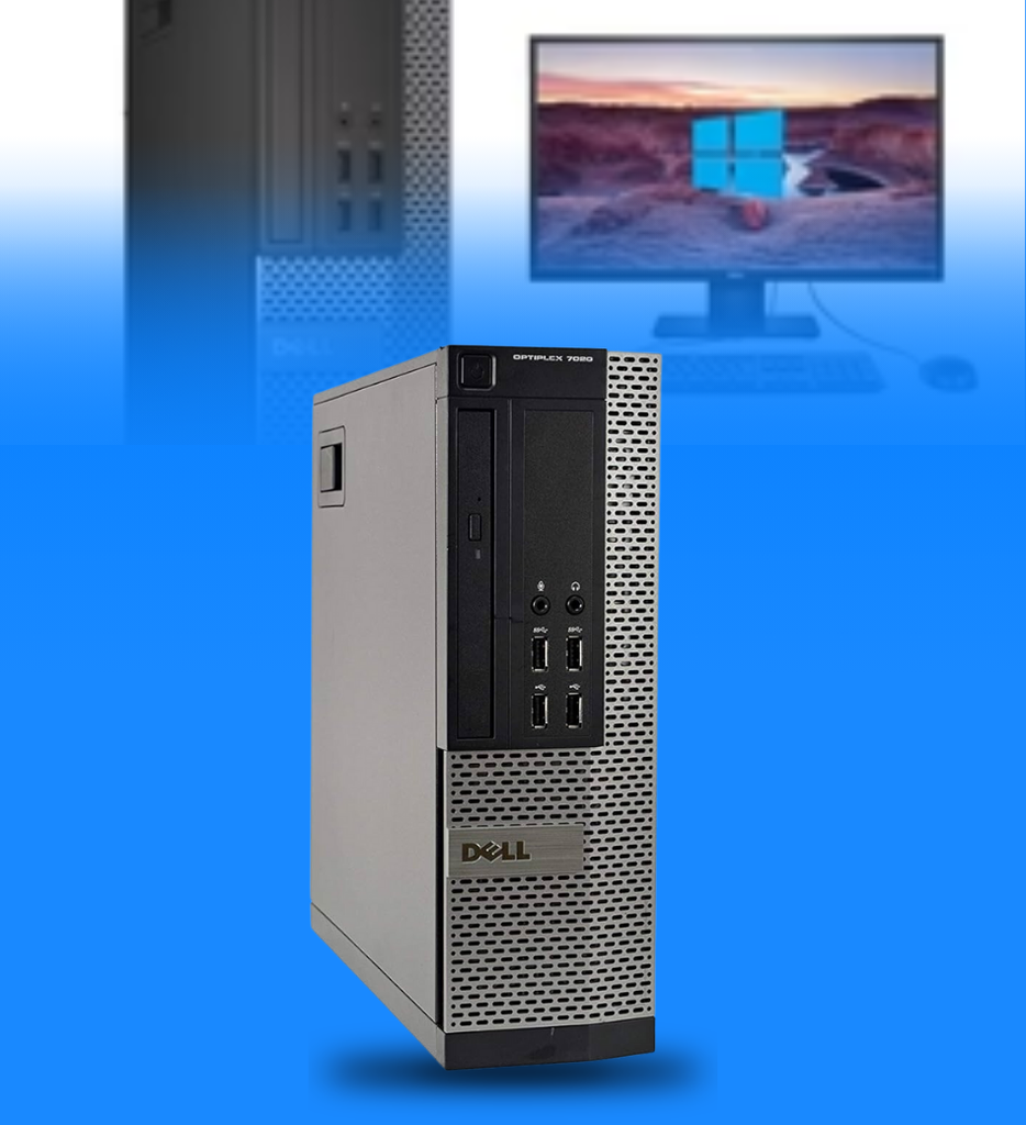 CPU Dell Optiplex 7020 Torre Core I5 4ta Gen 8GB RAM 500GB HDD Seminuevo