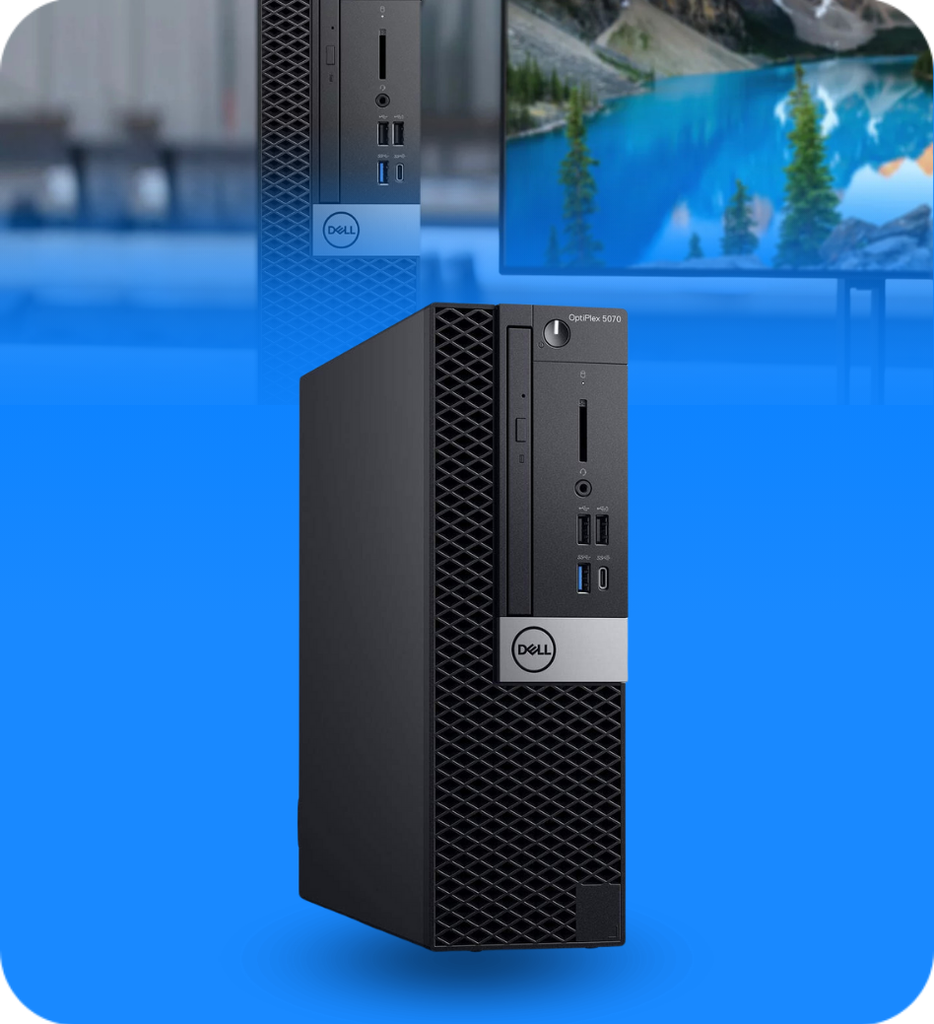 CPU Dell Optiplex 5070 SFF Core I5 9na Gen 16GB RAM 256GB SSD Seminuevo
