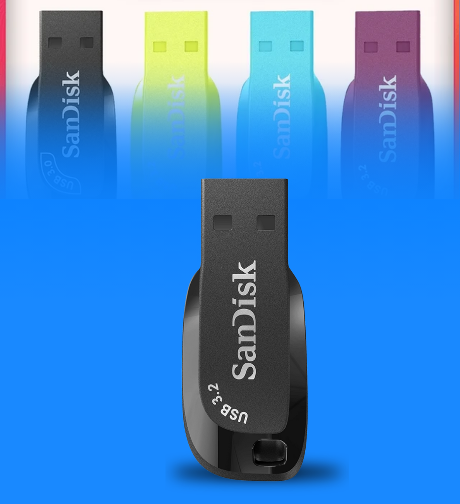 Memoria USB SanDisk SDCZ410-032G-G46 Z410 Ultra Shift 3.2 Gen 1 32GB Color Negro