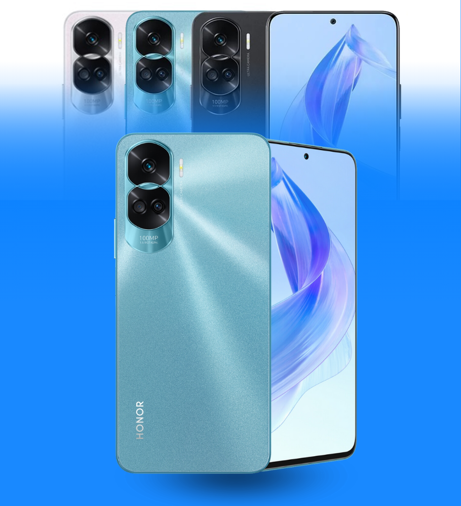 Celular Honor 90 Lite CRT-NX3 8GB + 256GB Color Cian Lago