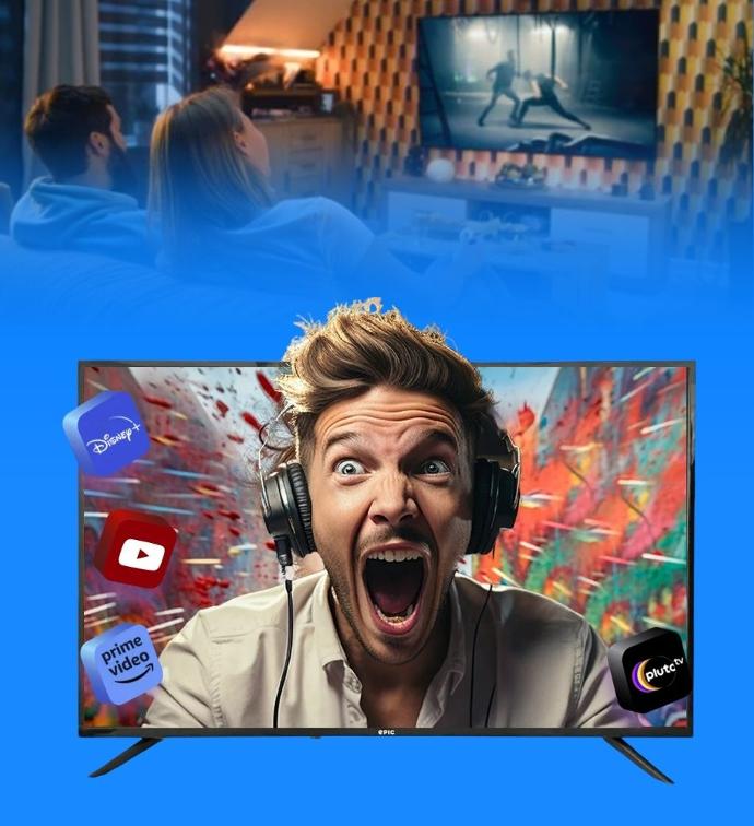 Televisor Epic EPIC43SMG 43" Smart Full HD Google TV