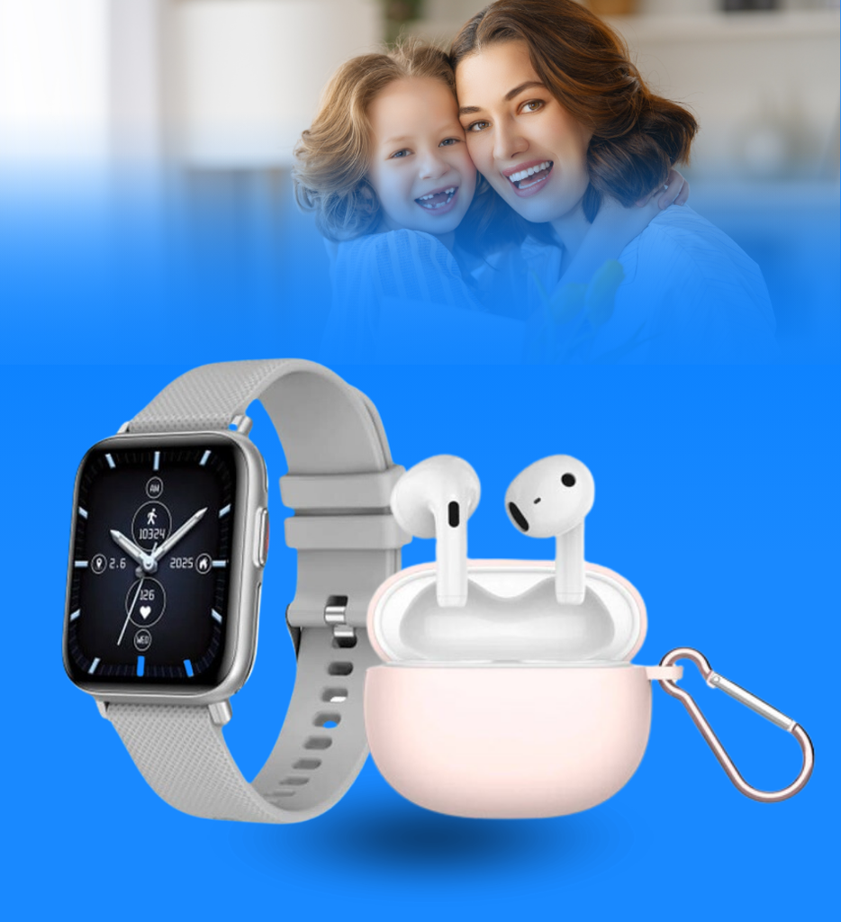 Combo 3 dia de la madre - Reloj + Auriculares
