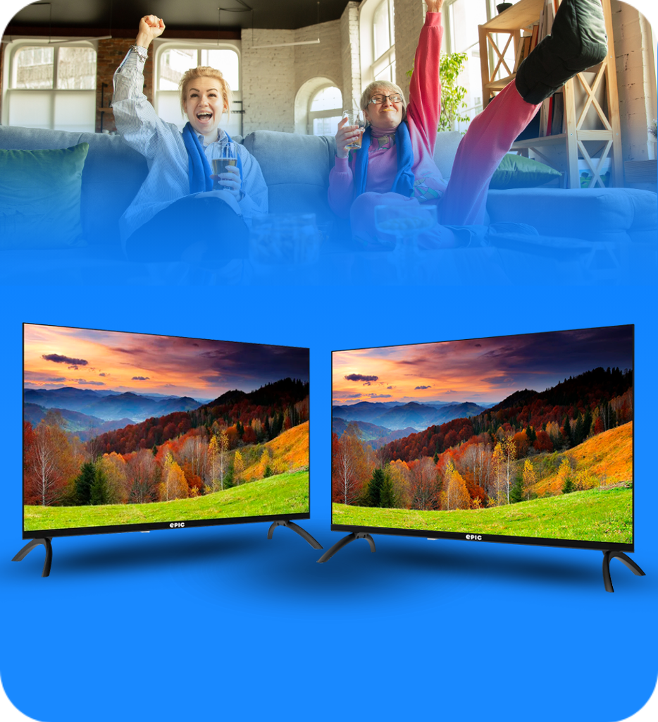 Duo TV 1 - 32" + 43" Smart TV