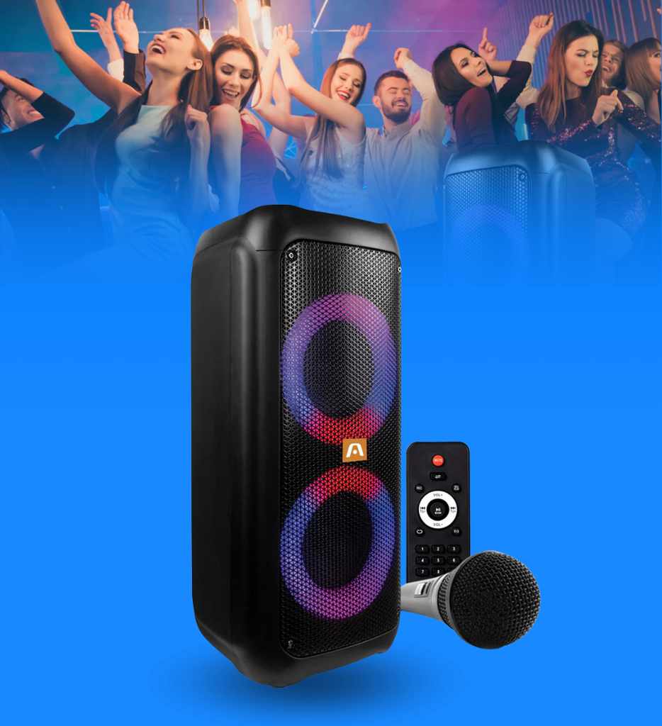 Bocina Argom ARG-SP-4060BK Rave 60 700W Microfono Bateria 3600mAh