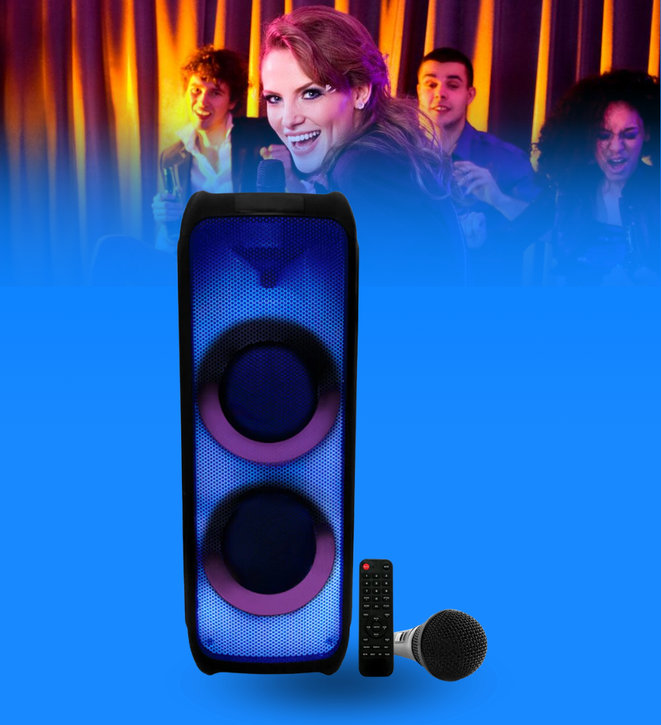 Bocina Argom ARG-SP-4010BK Rave 100 Inalambrico Bluetooth con LED