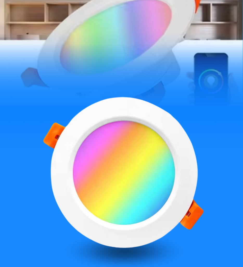 DownLight Tuya PST-TD01 Smart WiFi 3.5'' AC110-250V 2.4GHz 7W RGBCW 560lm 