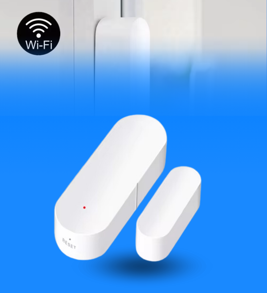 Sensor de Puerta y Ventana Tuya PST-FH400A Smart 2 en 1 Con Sensor de Luz AAA1.5V*2 Detecta el Estado de la Puerta /  Ventana