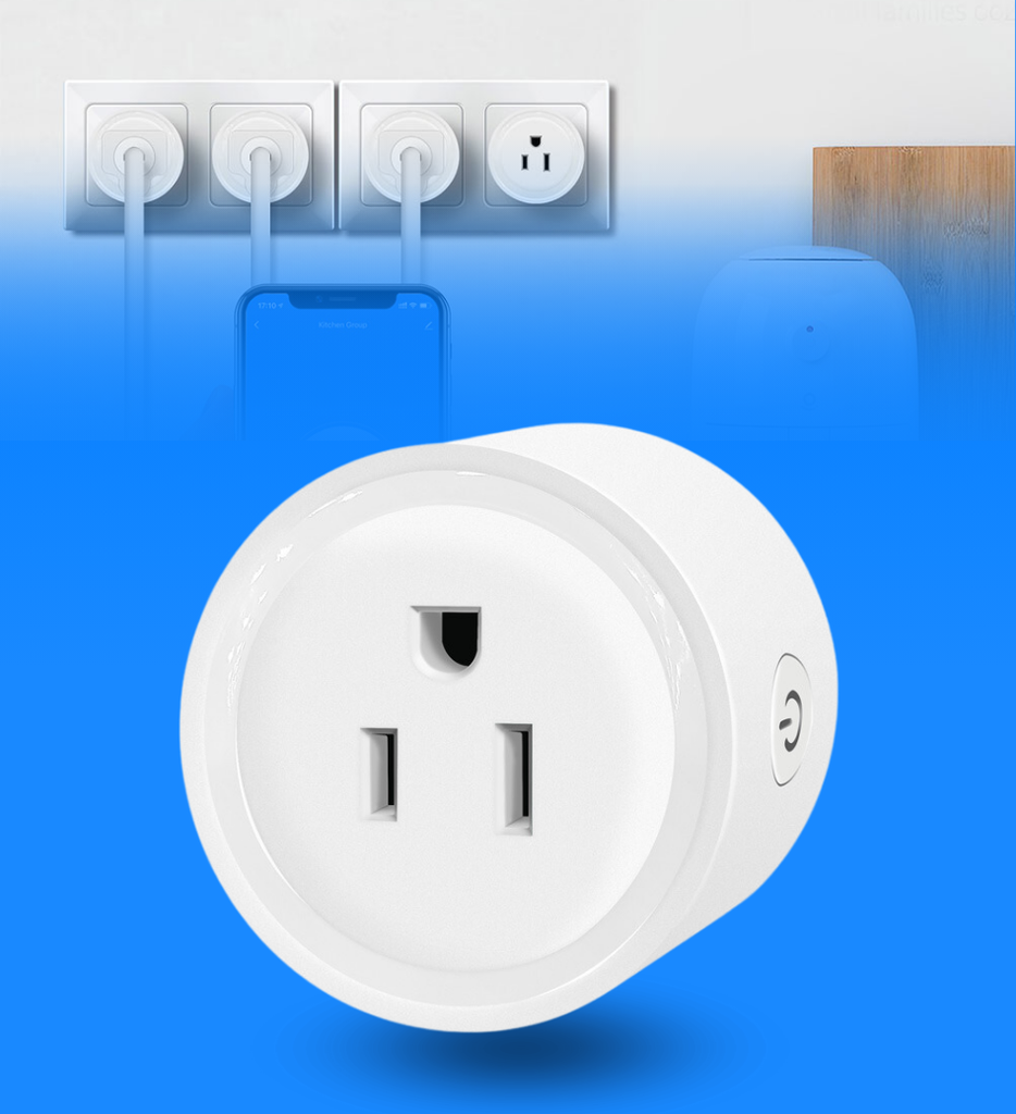 Enchufe Inteligente Tuya PST-BSD01 WiFi Input AC100-250V Output AC100-250V 10A 16A