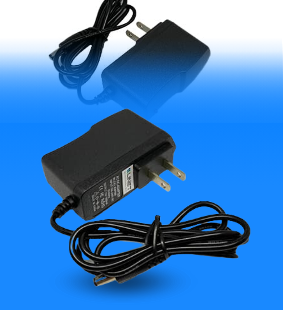 Cargador Linet EXP005 Entrada 100-240V AC 50/60Hz Salida 12V / 1000mA