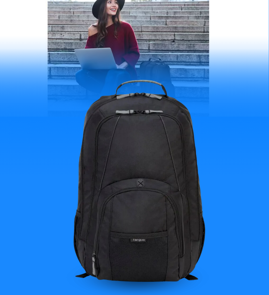 Mochila Targus CVR617LP-70 17" 43.2cm 27L Nylon Color Negro