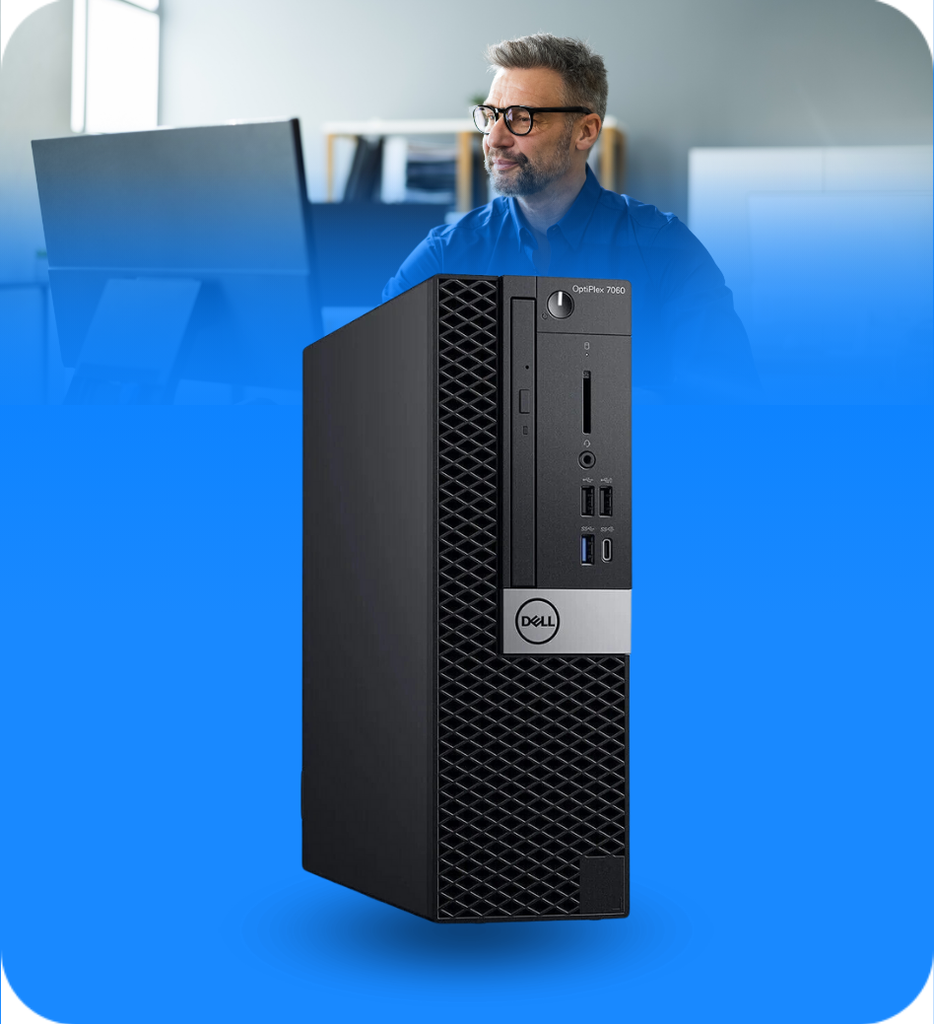 CPU Dell Optiplex 7060 SFF Core i5 8va Gen 8GB RAM 128GB SSD Seminuevo