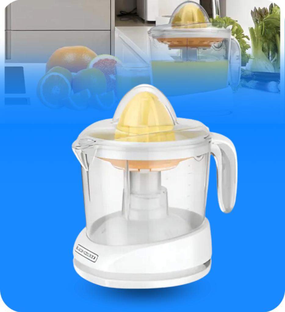 Extractor de Jugos Black+Decker CJ625-LA 1 Litro 30W Control de Pulpa Color Blanco