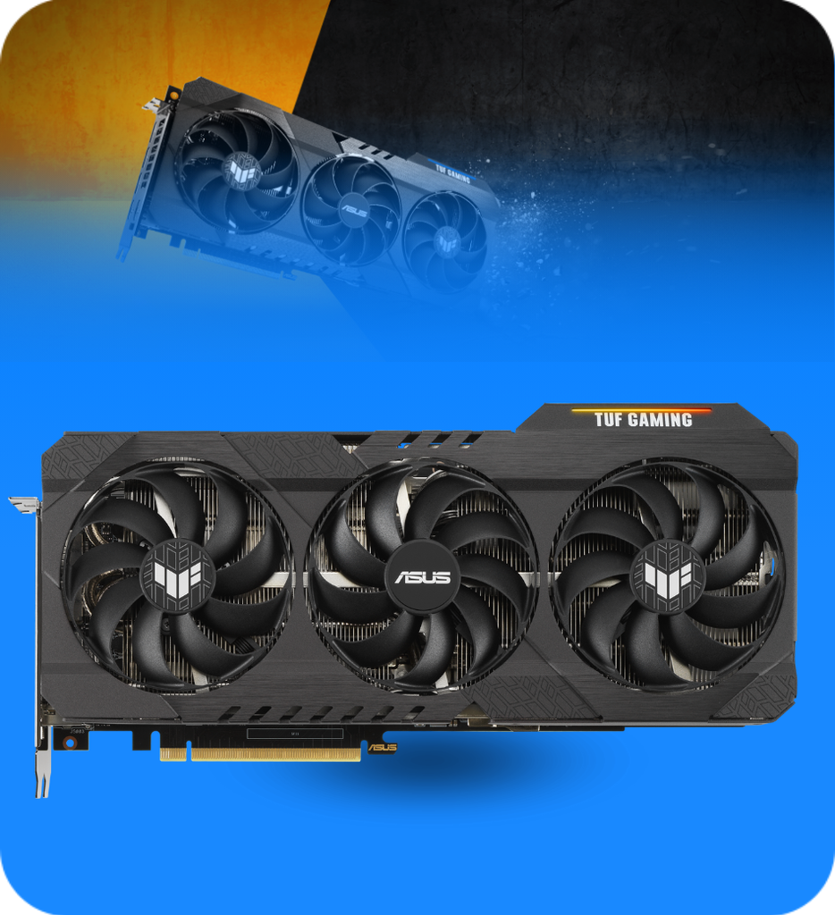 Tarjeta de Video Gaming Asus Tuf Gaming 90YV0FB5-MTAA00 Nvidia GeForce RTX3080 10GB GDDR6X PClE 4.0 PCI Express Aura Sync Seminueva
