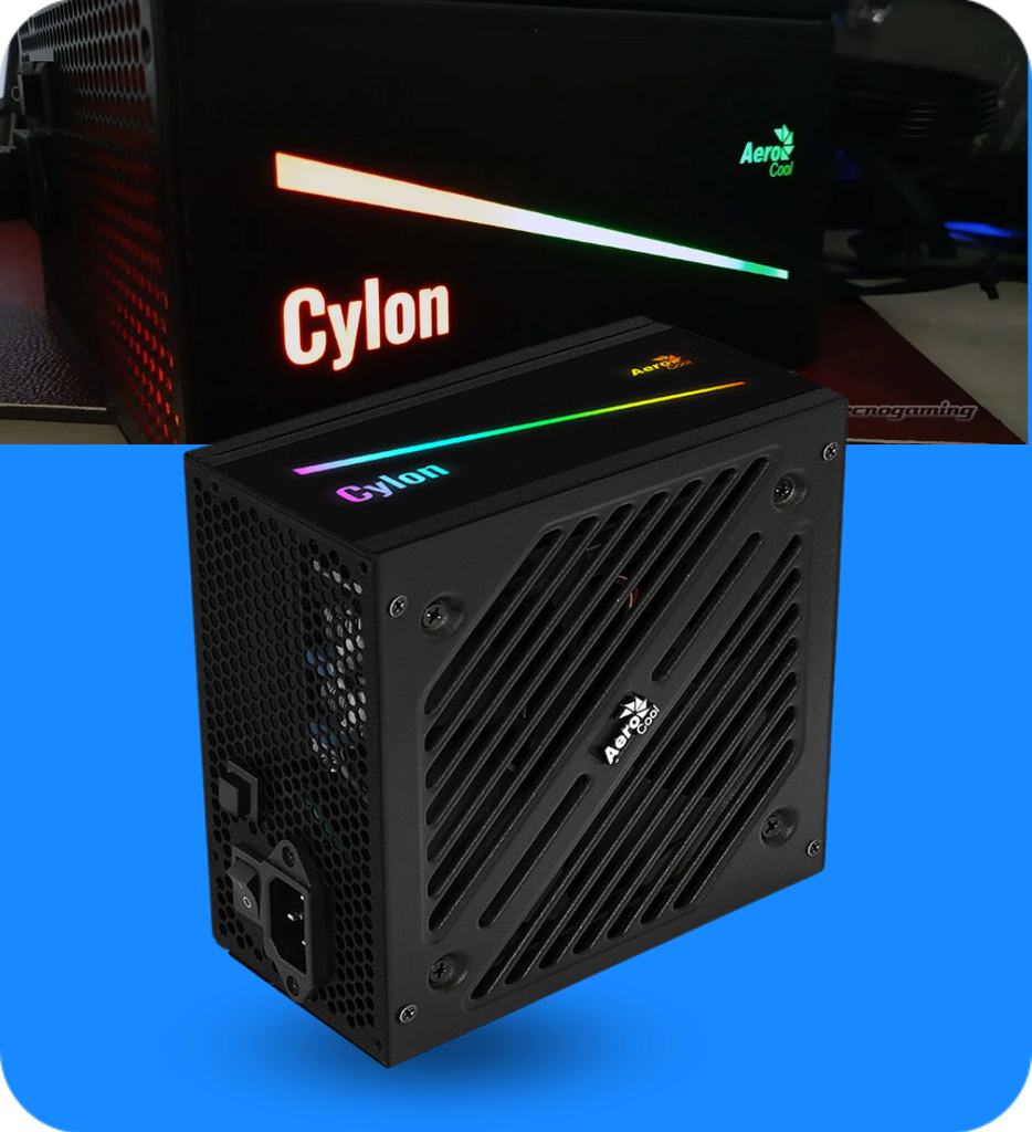 Fuente de Poder AeroCool Cyclon 700W 80 Plus 21215 Bronze RGB