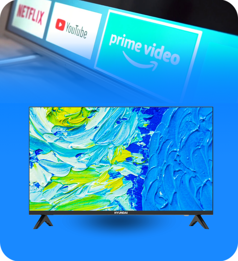 Televisor Hyundai HYLED3252D 32" HD LED Sin Bordes Sintonizador de Television Digital Terrestre