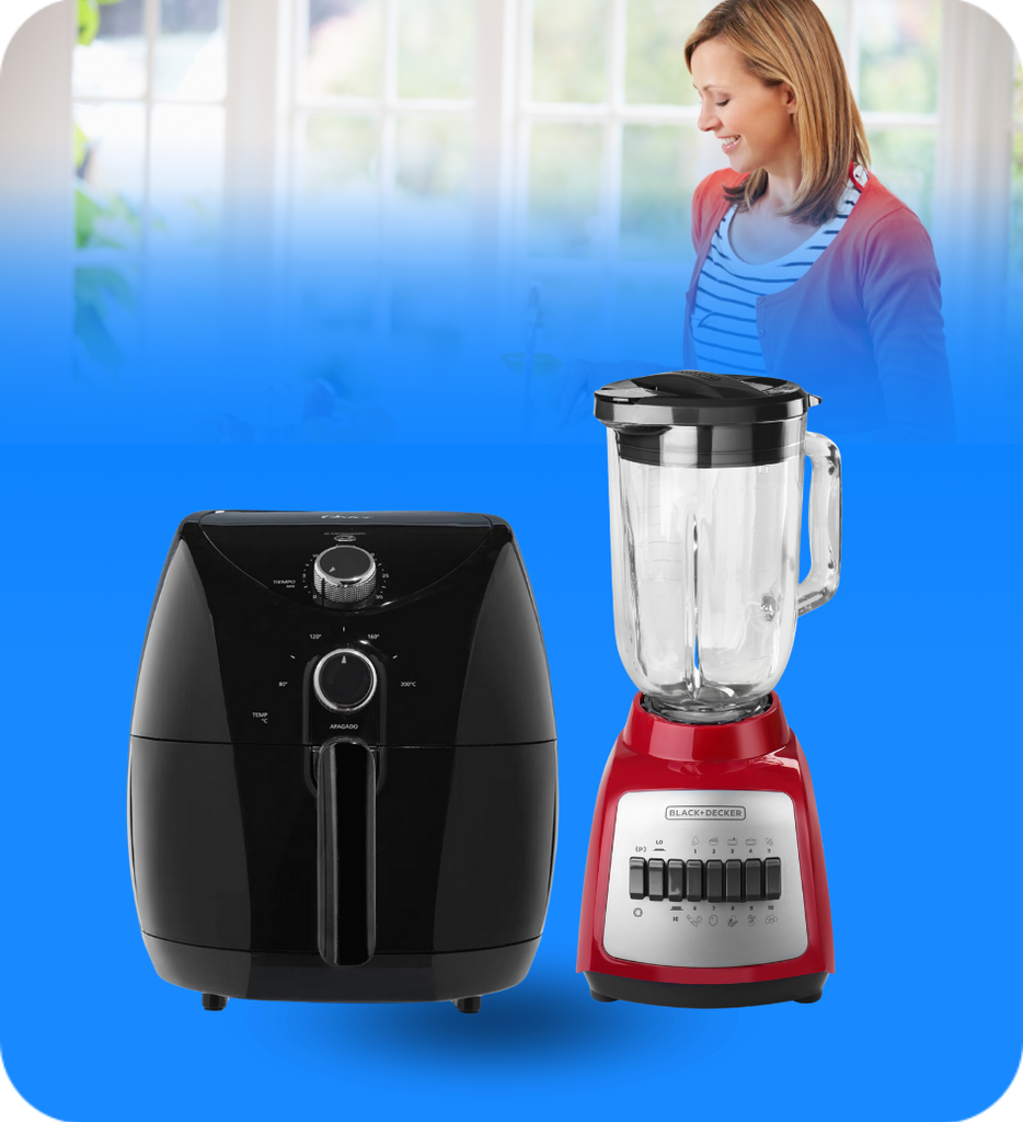 Electrodomésticos Dúo 2 - Freidora Oster + Licuadora B&D