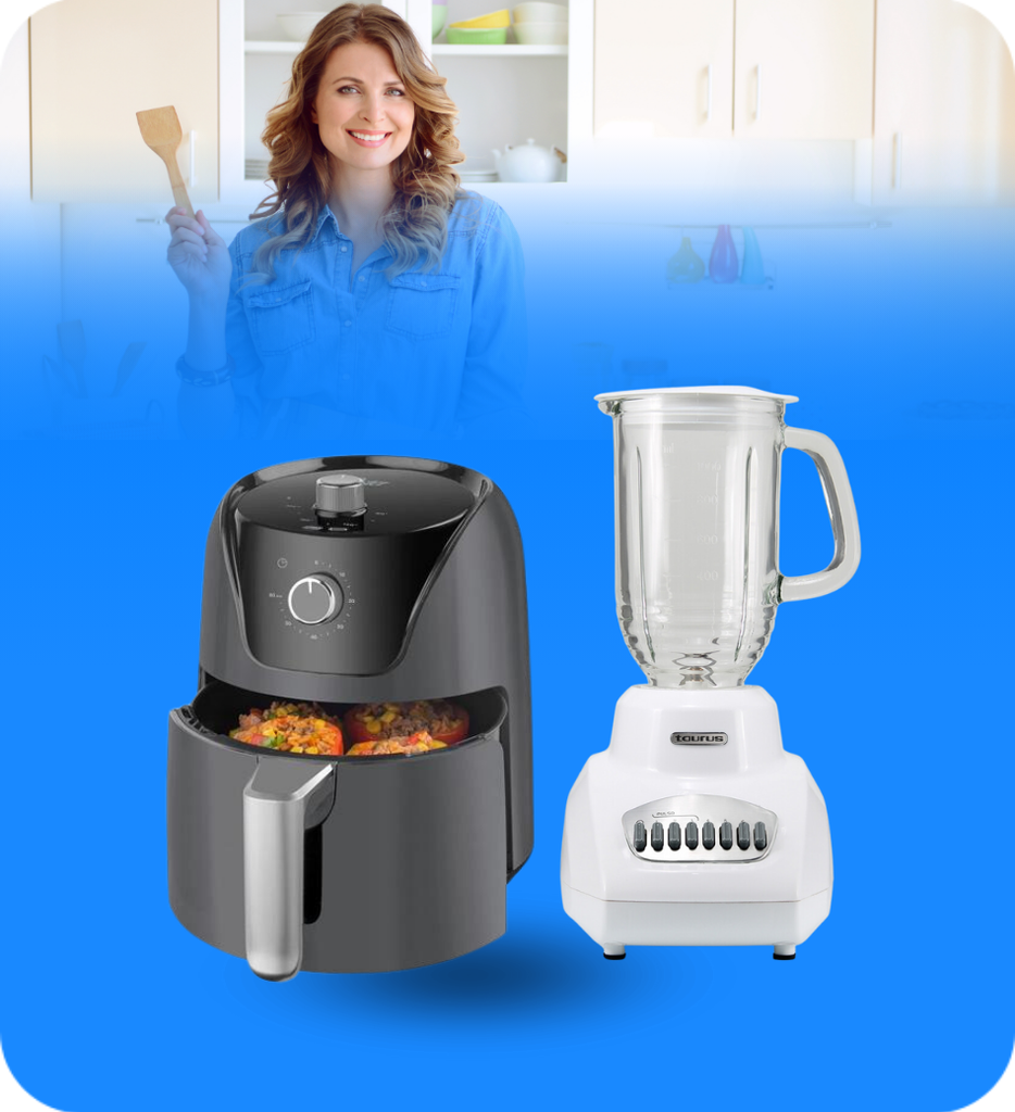 Electrodomésticos Dúo 3 - Freidora Oster Licuadora Taurus