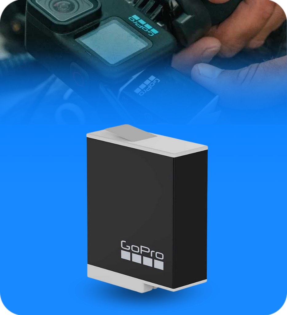Batería GoPro Enduro ADBAT-011 Ampliada Gran Rango de Temperaturas Para Hero11 Hero10 Hero9