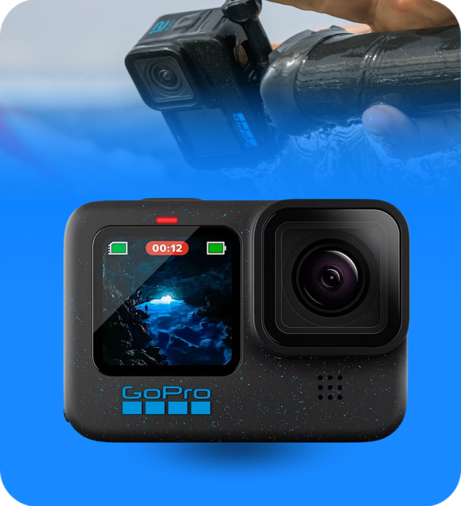 Camara GoPro Hero12 Black 27 MP 5,3K60 Sumergibilidad Hasta 10mts