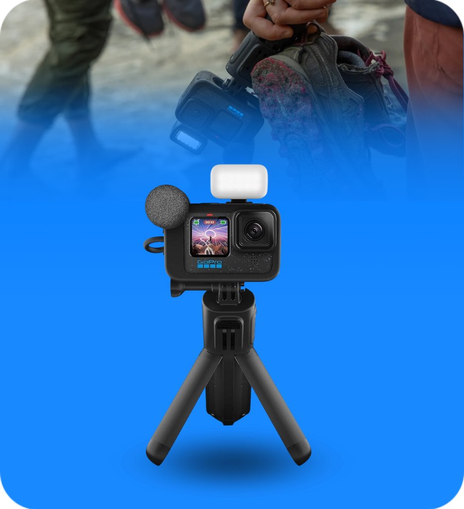 Camara GoPro Hero12 Black Edicion Para Creadores 5,3K HDR Estabiliza­cion Hyper­Smooth 6.0