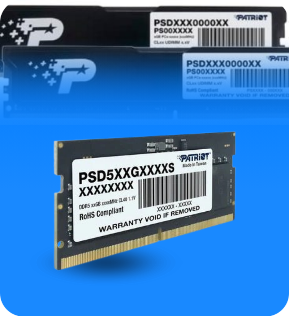 Memoria RAM Patriot 9DS00415-PSP532G48002H1 PC 32GB DDR5 4800MHz CL40 1.1V