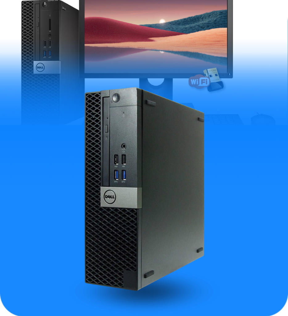 CPU Dell Optiplex 7050 SFF Core i5 6ta Gen 8GB RAM 256GB SSD Seminuevo