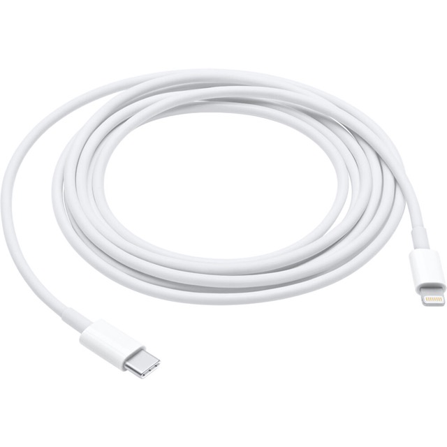 Apple - Cable Lightning - 24 pin USB-C macho a Lightning macho - 2 m