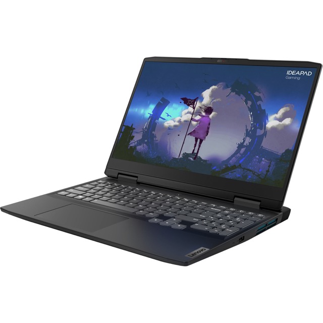 Lenovo Gaming 3 15IAH7 - Notebook - 15.6" - Intel Core I7-12650H - 512 GB SSD - NVIDIA GeForce RTX 3060 / Intel UHD Graphics - Windows 11 Home - Black - 1-year warranty - Mouse M100