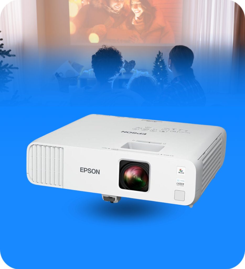Epson PowerLite L210W - Proyector 3LCD - 4500 lúmenes (blanco) - 4500 lúmenes (color) - IEE 802.11a/b/g/n/ac inalámbrico/LAN/Miracast - con 3 años de Epson Road Service Program