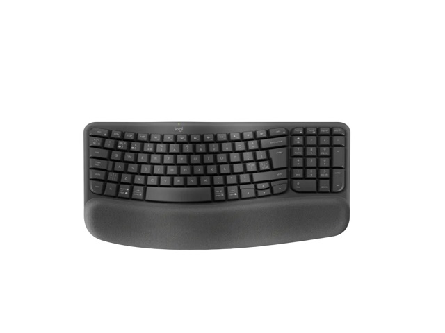 Logitech - Keyboard - Wave keys - Spanish - Graphite 