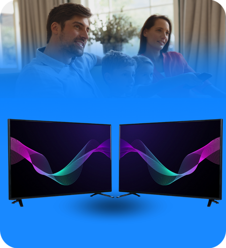 Combo Duo TV 4 - 32" + 32"