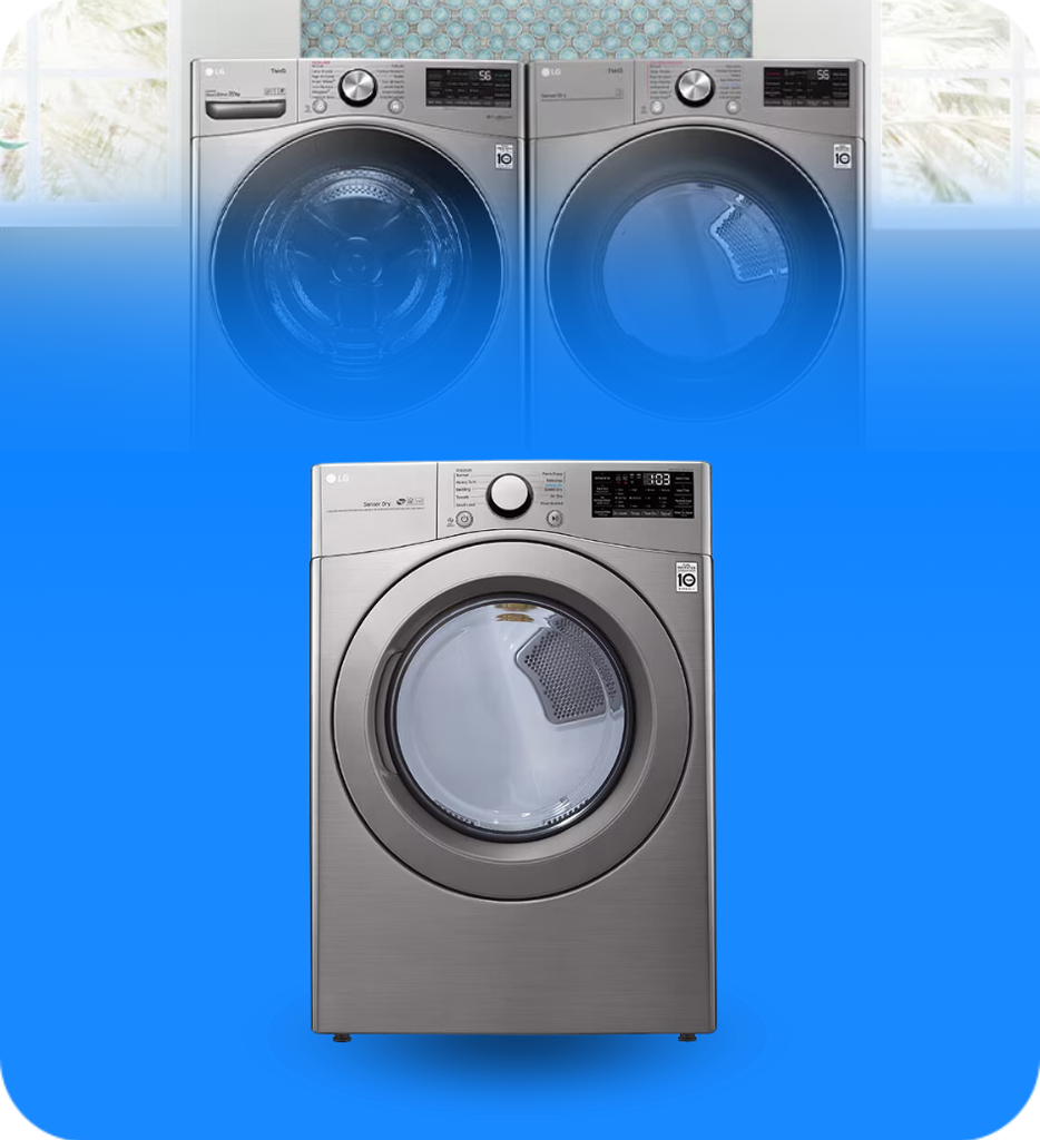 Secadora Eléctrica LG De Carga Frontal 20kg DF20VV2WE Color Plateado