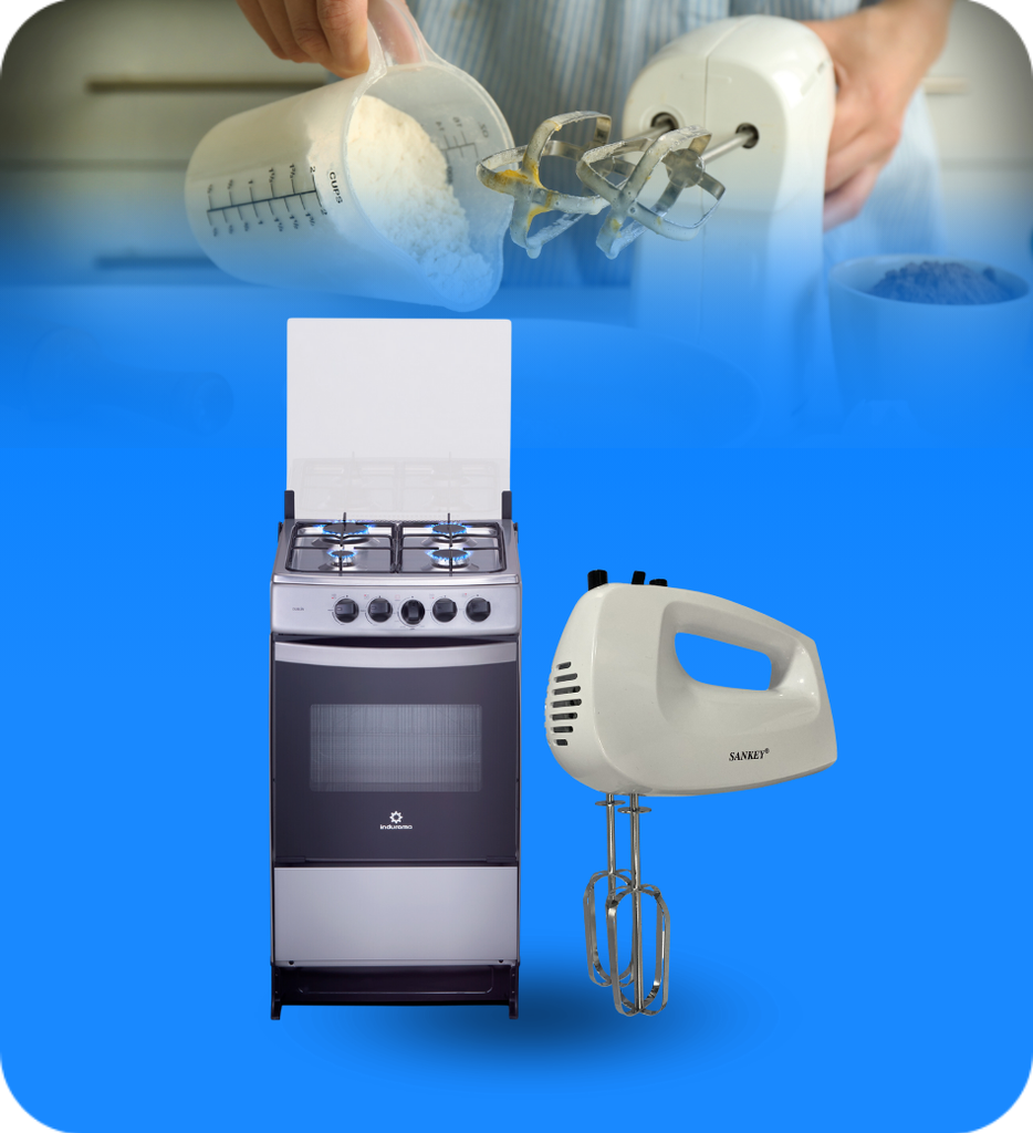 Estufa Indurama Dublin 20" + Batidora de Mano Sankey HM-750