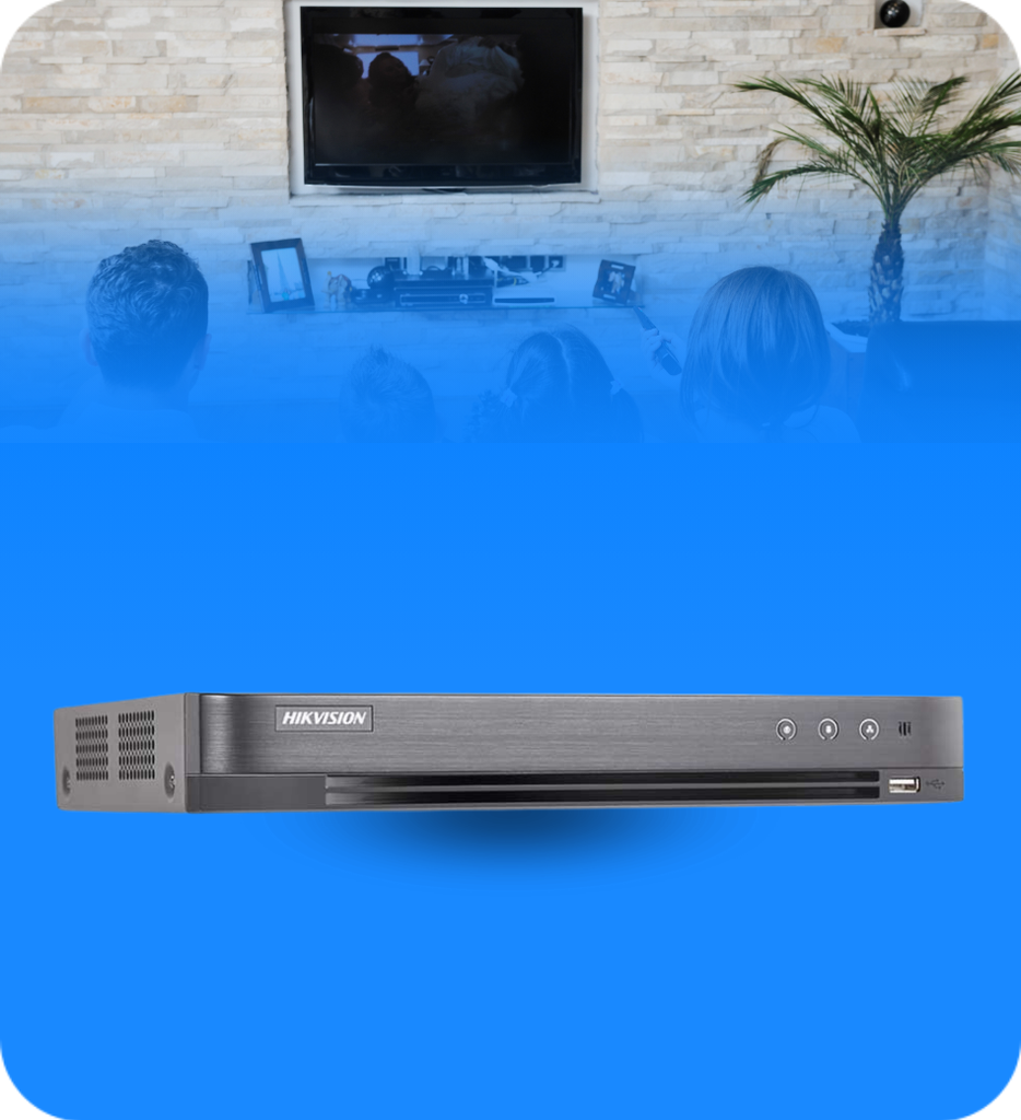 DVR Hikvision iDS-7232HQHI-M2/XT 32 Canales Deteccion de Personas y Autos H.265 Pro IP XVR