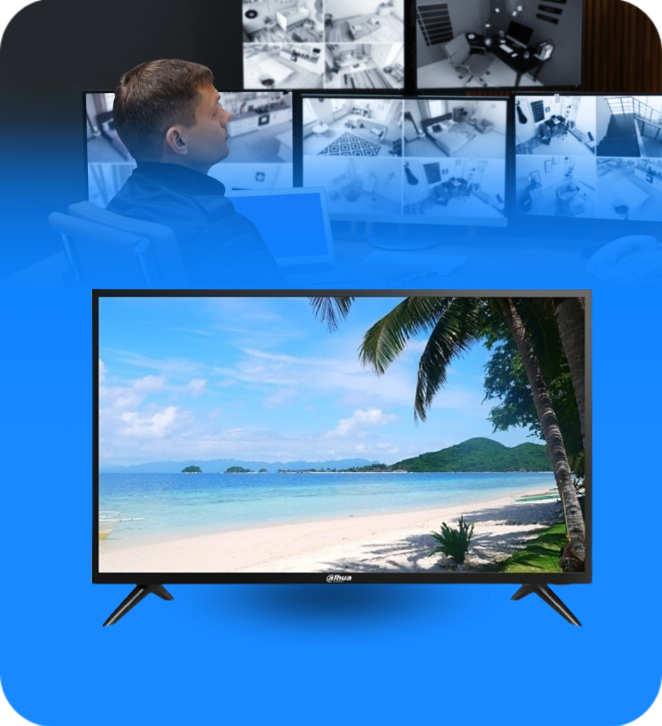 Monitor Dahua DHI-LM32-F200 32" HIK390 24/7 Con Altavoces