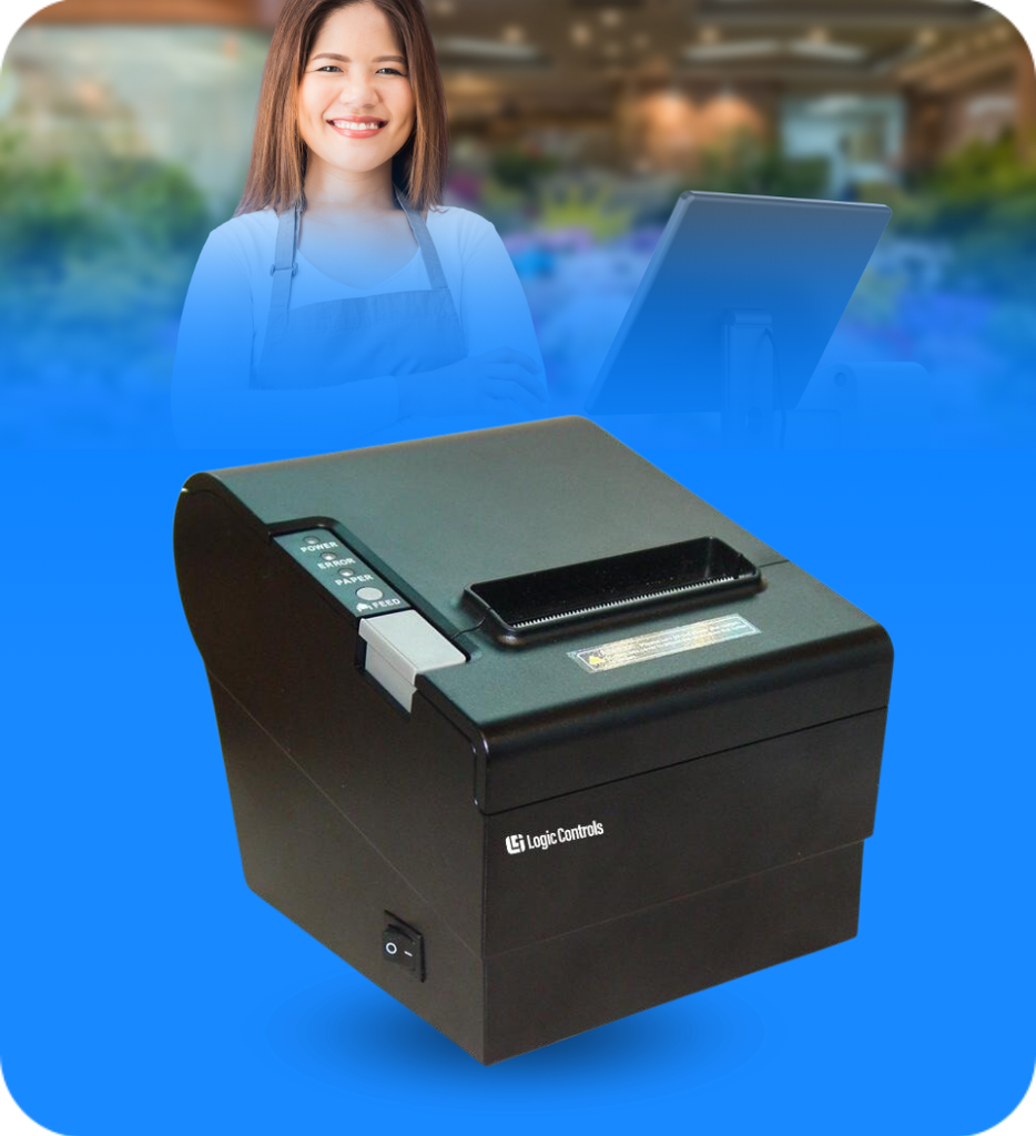 Impresora Termica Logic Controls LR2000E Rollo 7.95 CM 180x180ppp Hasta 250 mm/segundo USB LAN Serial Con Cortadora