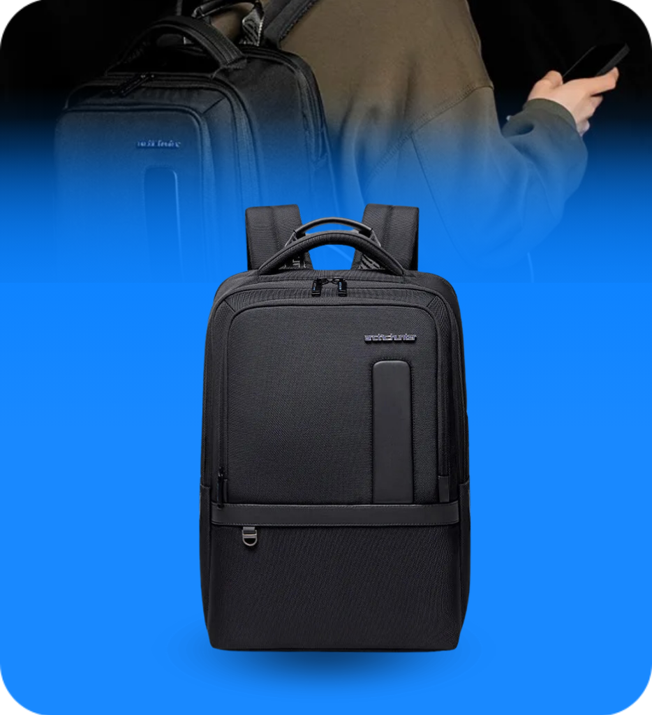 Mochila Arctic Hunter B00490 para Laptop 17" Color Negro