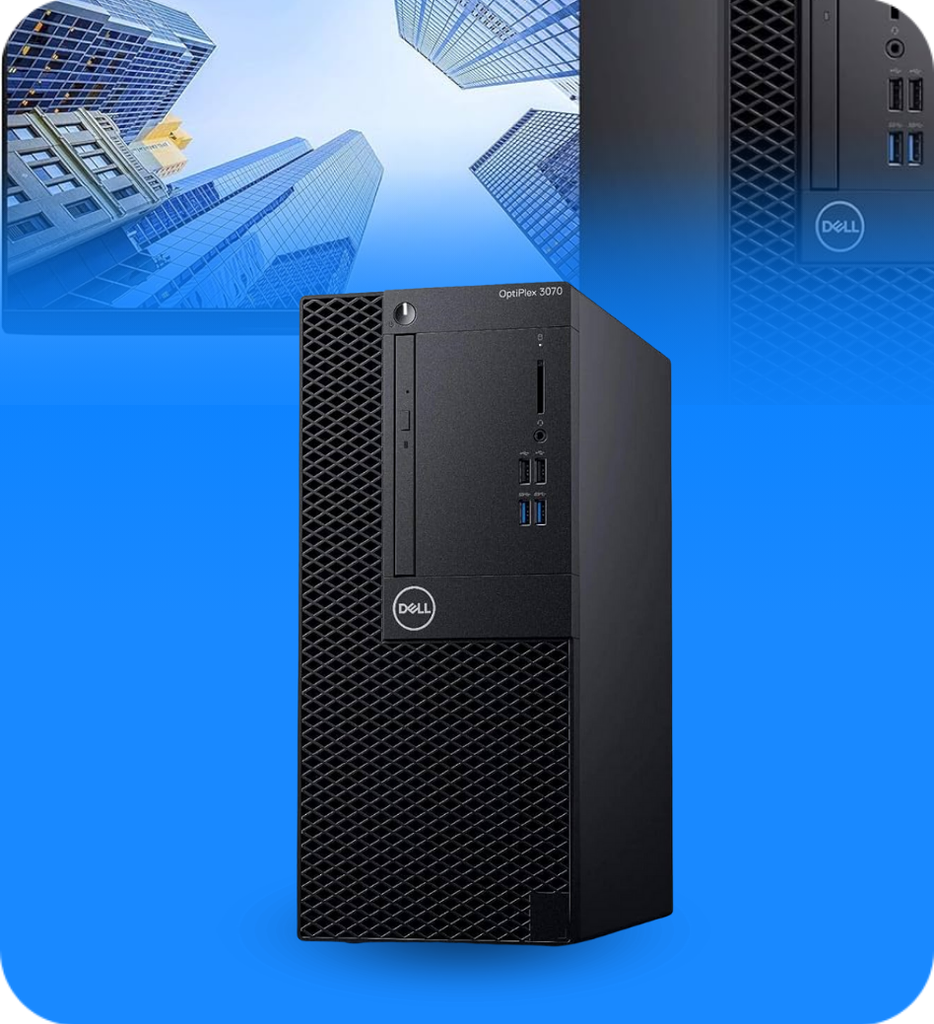 CPU Dell Optiplex 3070 SSF Core i5-9500 320GB HDD 8GB RAM WIN10 Pro Seminuevo