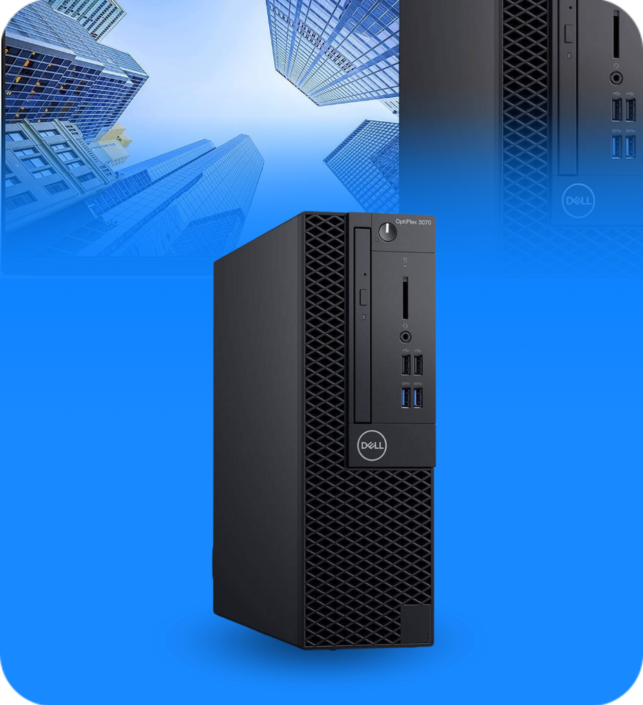 CPU Dell Optiplex 3070 SSF Core i5-9500 512GB SSD 8GB RAM WIN10 Pro Seminuevo