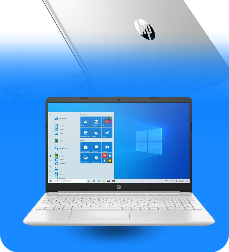 Laptop HP 15-DW3058CL Core i5-1135G7 256GB SSD 8GB RAM 15.6" 1920x1080 WIN11 Home Color Plateado Seminueva
