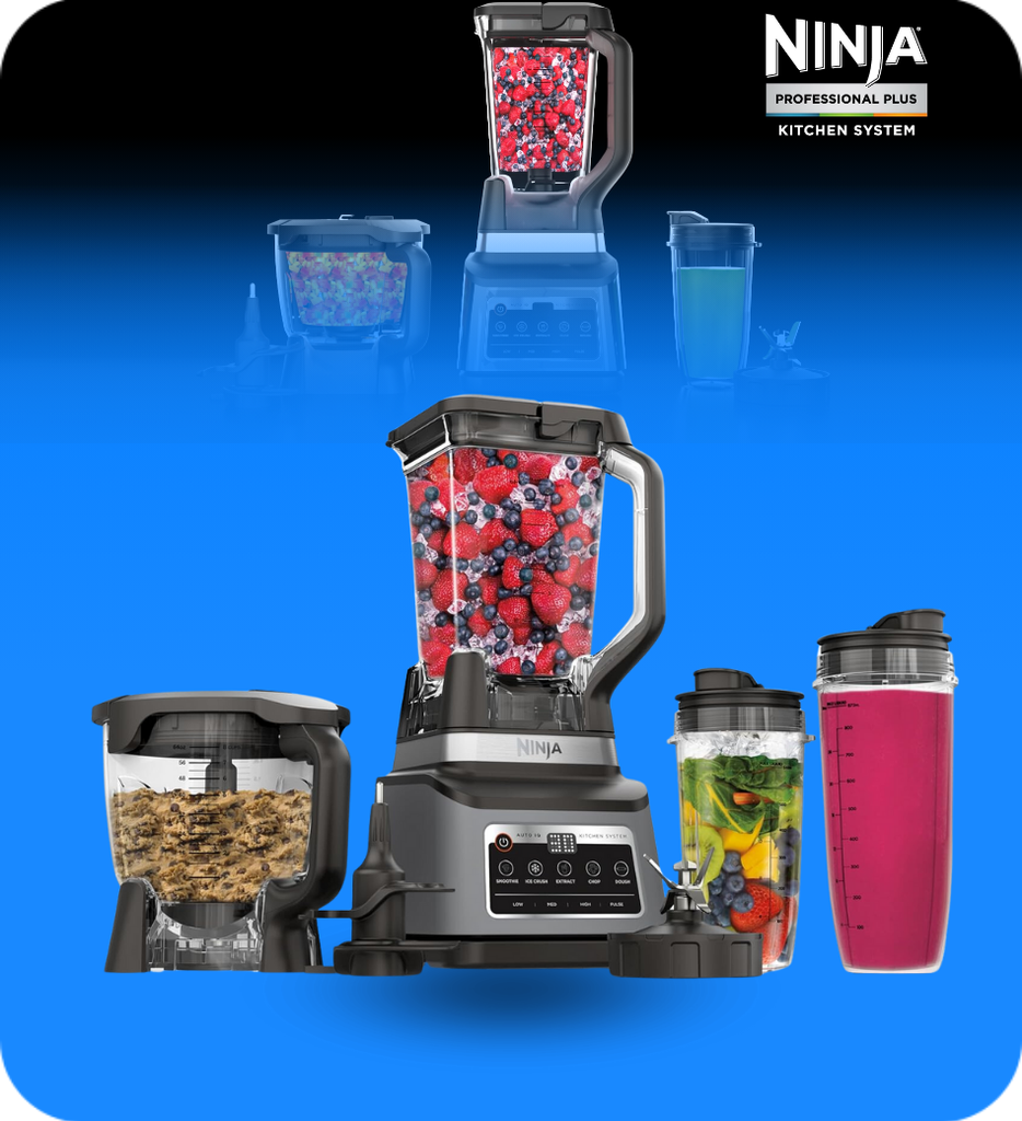 Licuadora Ninja BN801 Professional Plus 5 Funciones Color Gris
