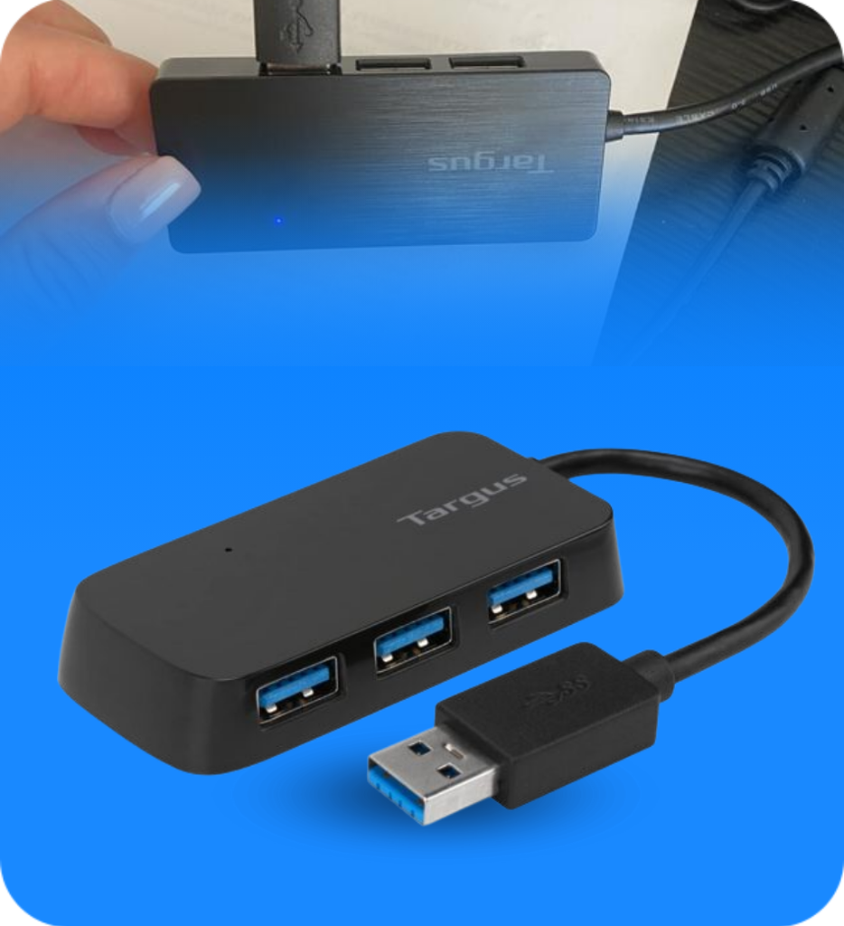 Hub Targus ACH124US  4 Puertos USB 3.0