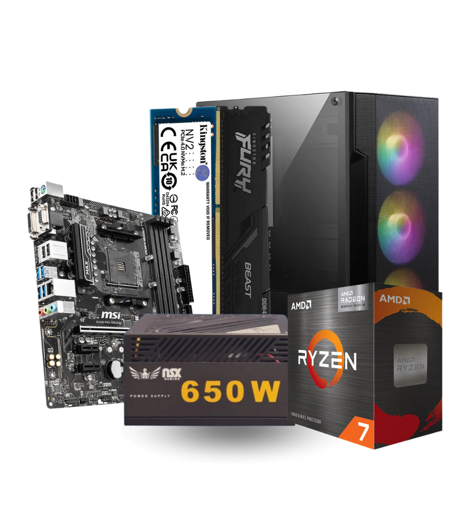 CPU Combo Gaming - Ryzen 7 5700G