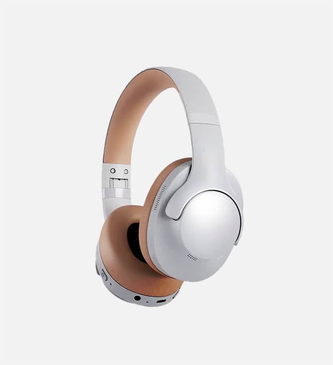 Headset Bianco Inalambrico BI-BT048A-ANC Color Cafe