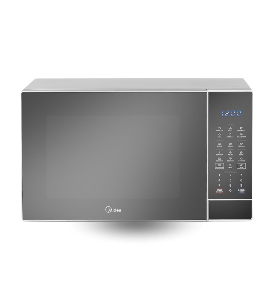 Horno Microondas Midea MMDK14S2MG SmartECO 1.4 Pies Cubicos Color Negro
