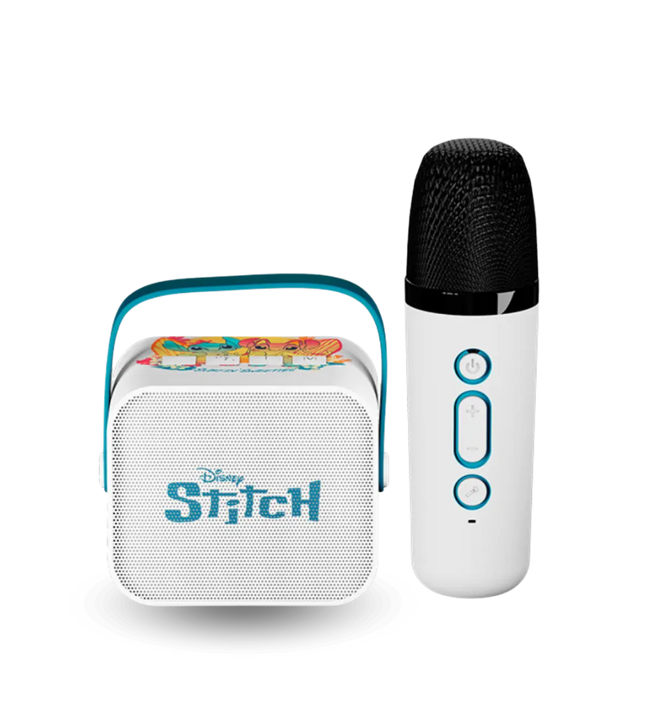 Mini Karaoke kit XTS-D622ST Stitch de Disney Color Blanco